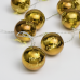 LED светещ гирлянд ACA LIGHTING XPGBALL10WW2A 0,45W 3000K 1350mm 3 x AA GOLD PLASTIC XMAS BALL DECORATIVE STRING LIGHT