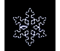 ACA LIGHTING XSNOWBLEDW56 16,8W 12000K LED FLASHING METAL SNOWFLAKE IP44