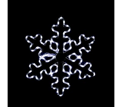ACA LIGHTING XSNOWBLEDW56 16,8W 12000K LED FLASHING METAL SNOWFLAKE IP44