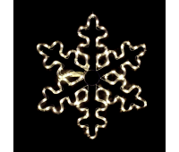 ACA LIGHTING XSNOWBLEDWW56 16,8W 2700K LED FLASHING METAL SNOWFLAKE IP44