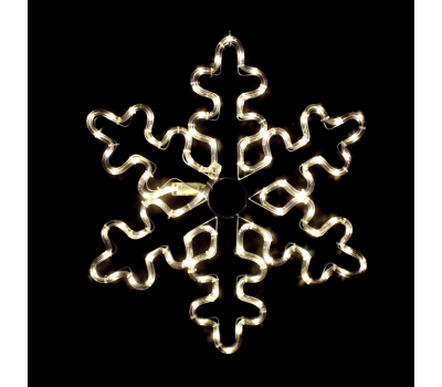 LED коледна декорация ACA LIGHTING XSNOWBLEDWW56 16,8W 2700K LED FLASHING METAL SNOWFLAKE IP44