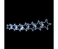 ACA LIGHTING XSTARSLEDW119 25,2W 12000K LED FLASHING METAL 7 STARS IP44