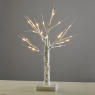 LED декорация ACA LIGHTING XTREWWW452A LED WHITE TREE 0.48W 3000K 3 x AA