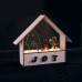 LED коледна декорация ACA LIGHTING XWHOMEA3A LED PLYWOOD GREY HOUSE 0,27W 3000K 2 x AAA