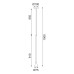 ACA LIGHTING YL22801PWH CLOUZOT WHITE