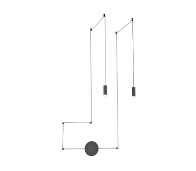 ACA LIGHTING YL22C2BK TERES