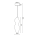 ACA LIGHTING ZM13LEDP15 CARYATID
