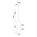 ACA LIGHTING ZM32LEDP15BR VENUS