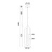 ACA LIGHTING ZM33LEDP15BR VENUS