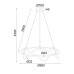 ACA LIGHTING ZM36LEDP60BK KYMA