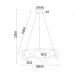 ACA LIGHTING ZM36LEDP80BK KYMA