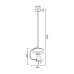 ACA LIGHTING ZM931P25W PARACHUTE