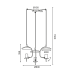 ACA LIGHTING ZM933P60B PARACHUTE