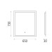 LED огледало за баня ACB LIGHT A359600LP AMANZI