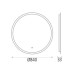 LED огледало за баня ACB LIGHT A380420LB PETRA