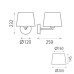 Аплик ACB LIGHT A8202080N STILO