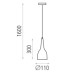 LED пендел ACB LIGHT C31961N TAI