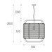 Пендел ACB LIGHT C39015NAR CORDA