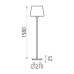 Лампион ACB LIGHT H80131NSBEST DEKLA