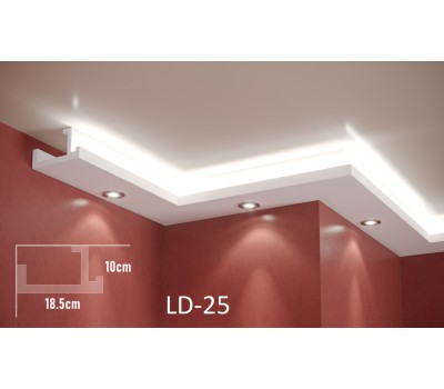 Профил за LED ADORN ПРОФИЛ ЗА LED LD-25