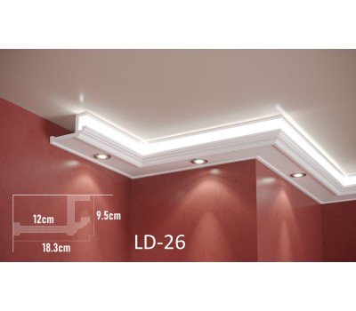 Профил за LED ADORN ПРОФИЛ ЗА LED LD-26