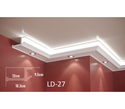 Профил за LED ADORN ПРОФИЛ ЗА LED LD-27