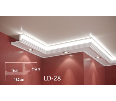 Профил за LED ADORN ПРОФИЛ ЗА LED LD-28