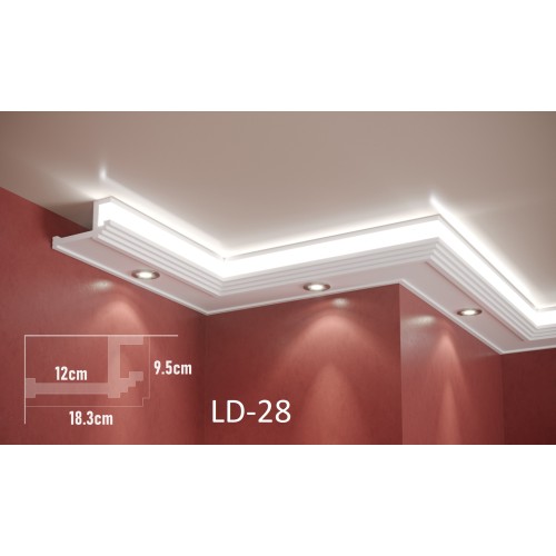 Профил за LED ADORN ПРОФИЛ ЗА LED LD-28