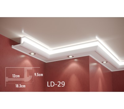 Профил за LED ADORN ПРОФИЛ ЗА LED LD-29