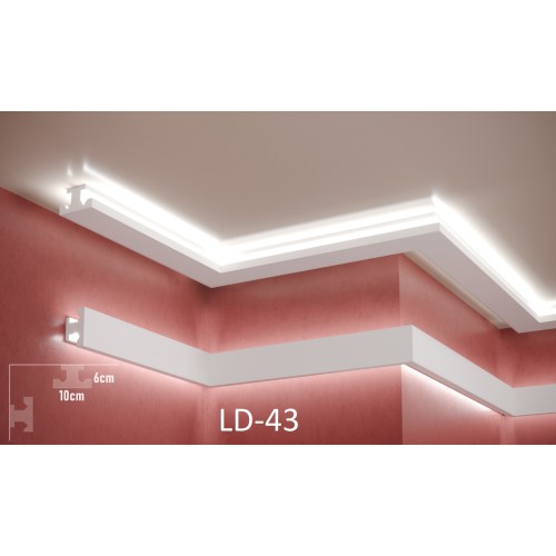 Профил за LED ADORN ПРОФИЛ ЗА LED LD-43