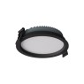 ARELUX EVR02CCT SBK XEVO BLACK 13W 3000K - 6000K IP44