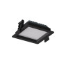 LED панел за вграждане ARELUX EVS01CCT SBK XEVO SQUARE BLACK 8W 3000K - 6000K IP44