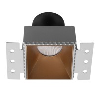 ARELUX PO07 SWH/SGD XPOLI SQUARE FIX TRIMLESS