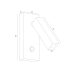 Аплик с ключ ARGON 4723 ROCK