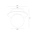 Плафон ARGON 8239 TREVI
