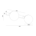 Аплик за баня ARGON 841 SATELITE
