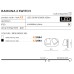 LED Аплик AZZARDO AZ2563 RAMONA 2 SWITCH