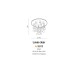 AZZARDO AZ2572 LUVIA CLEAR