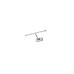 LED аплик за картини AZZARDO AZ2646 MONALISA 46 SATIN NICKEL