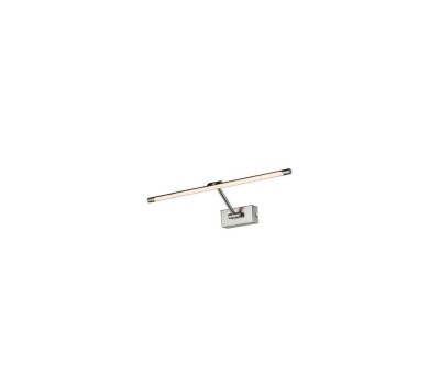 LED аплик за картини AZZARDO AZ2653 DAVINCI 58 SATIN NICKEL