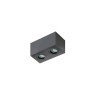 Луна за външен монтаж за баня AZZARDO AZ2879 BRANT 2 SQUARE IP44