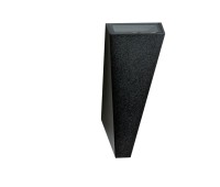 LED фасаден аплик AZZARDO AZ4150 ZITA BLACK