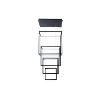 LED пендел AZZARDO AZ3139 OPERA XL BLACK