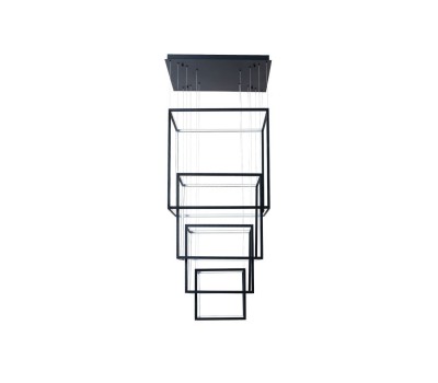LED пендел AZZARDO AZ3139 OPERA XL BLACK