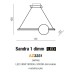 AZZARDO AZ3351 SANDRA 1 DIMM