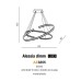 LED пендел AZZARDO AZ3355 ALESSIA DIMM