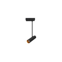 Спот AZZARDO AZ3515 LENS SQUARE BLACK / GOLD