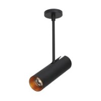 Спот AZZARDO AZ3518 LENS ROUND BLACK / GOLD