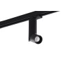 LED прожектор за трифазна тоководеща шина Azzardo AZ4183 Santos Track 3 Line 12W 3000K Black
