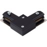 Ъглов конектор за монофазна шина за открит монтаж Azzardo AZ4739 Track L Connector Black